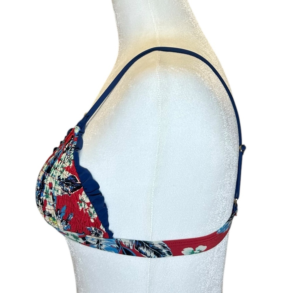 Diane von Furstenberg - “Cheeky Ruffle Bikini” High-Waist - Est Size XS/0, Red - Picture 6 of 16